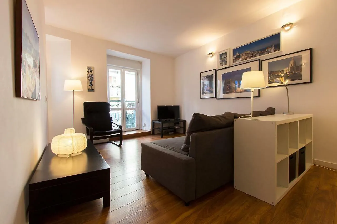 Typical Tailor Made Flat In Central Graca Lisbon